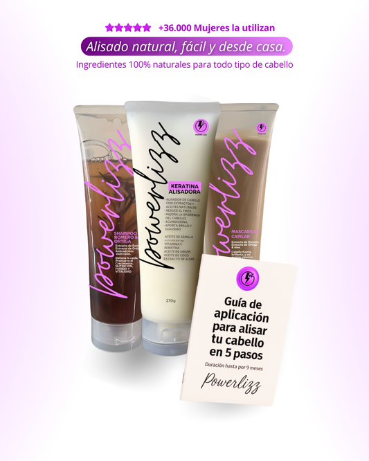 Combo crecimiento express: Keratina 270g + Shampoo + Mascarilla